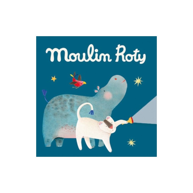 Lampe à histoires - Calinours - Moulin Roty - Trésors d'Enfance à